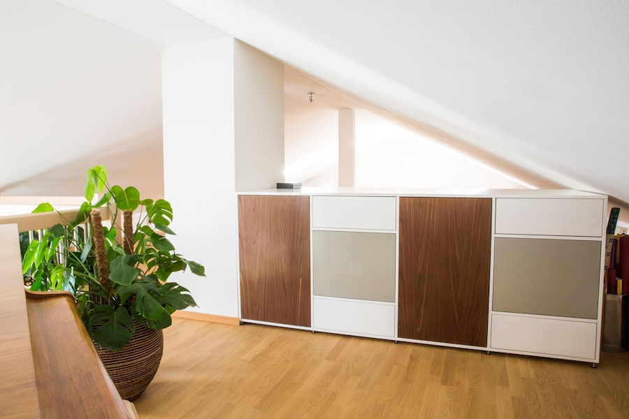 Photo L-shaped modular kitchen furniture