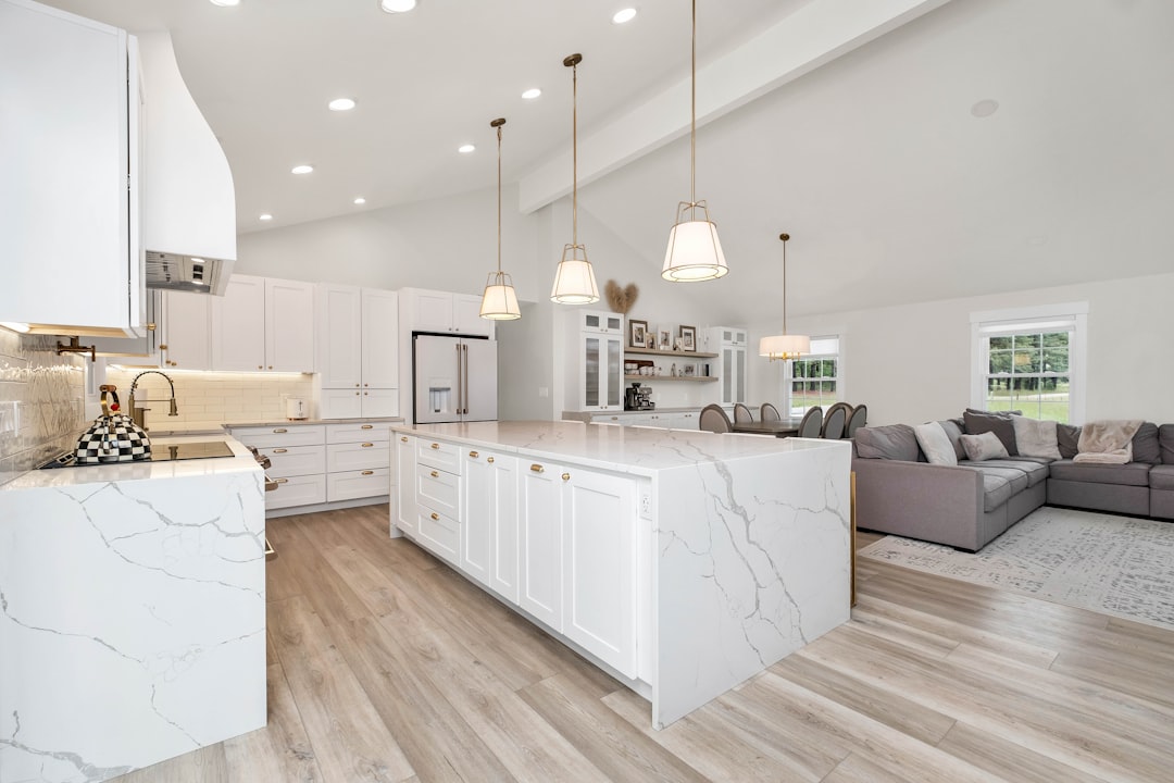 Photo Modern kitchen cabinets