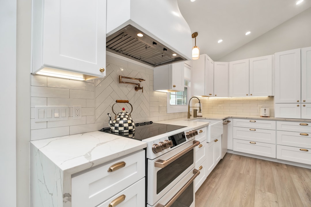 Photo Modern kitchen cabinet