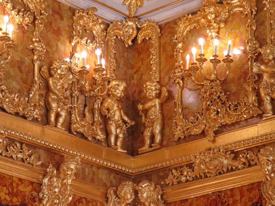 Ornate cabinets
