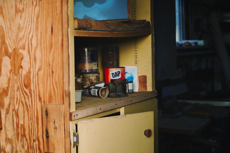 Vintage kitchen cabinet