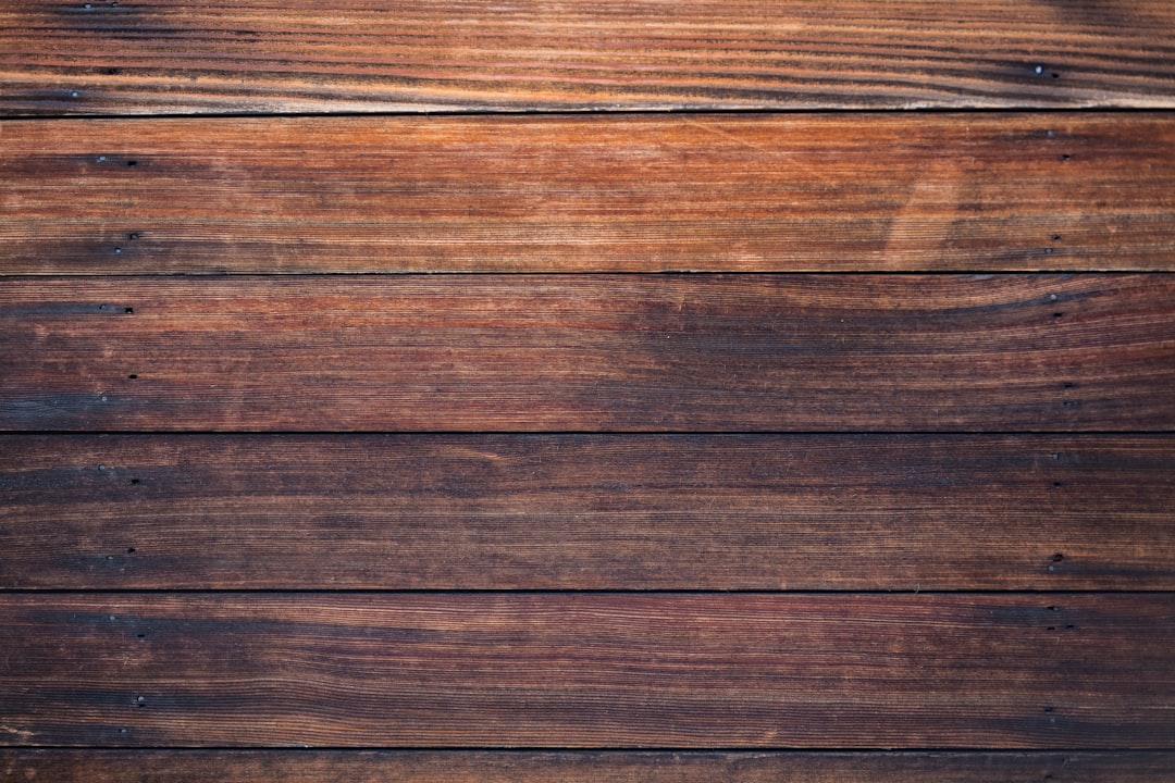 Photo wooden desk