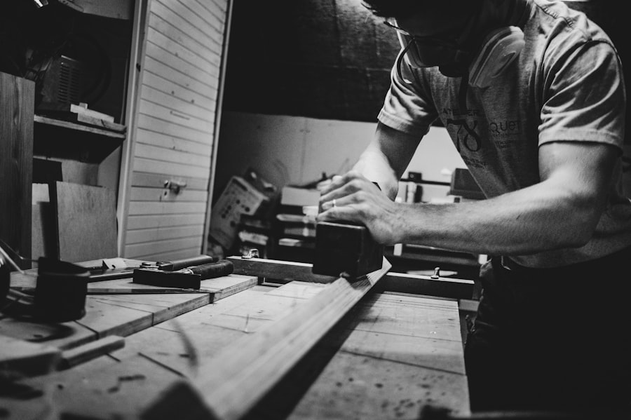 Photo Woodworking tools
