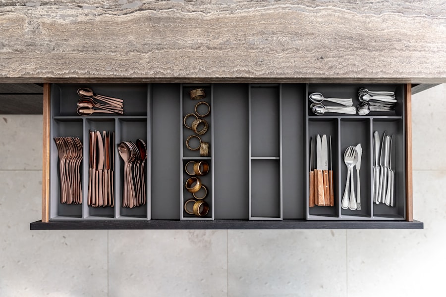 Photo Custom kitchen cabinets