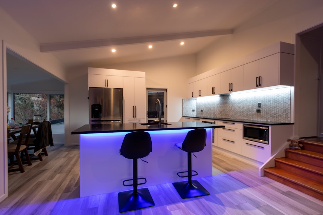 Photo Modern kitchen cabinet