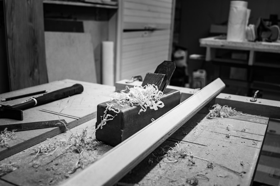 Photo Woodworking tools