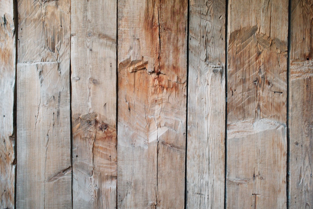 Photo Wooden desk