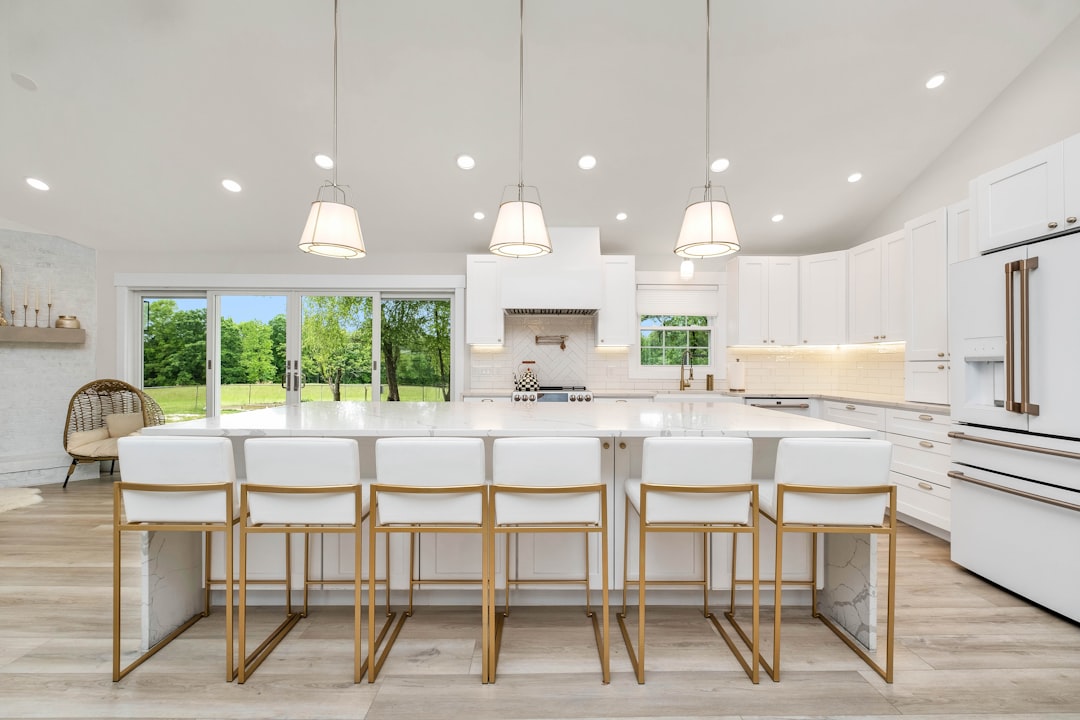 Photo Modern kitchen cabinet
