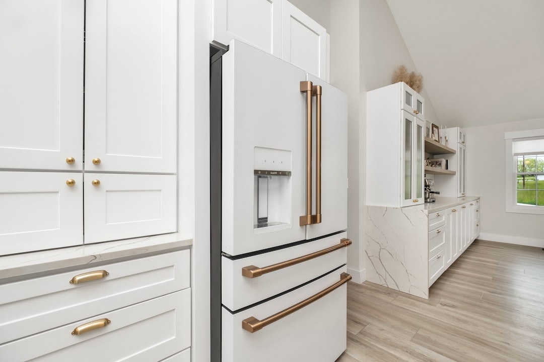 Photo Modern kitchen cabinet