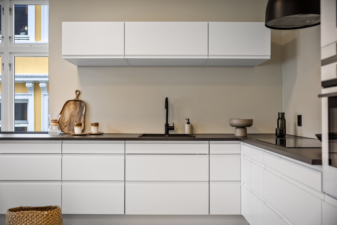 Photo kitchen cabinet elements