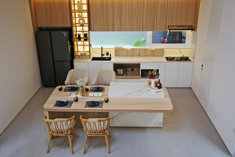 Photo Luxury kitchen cabinet