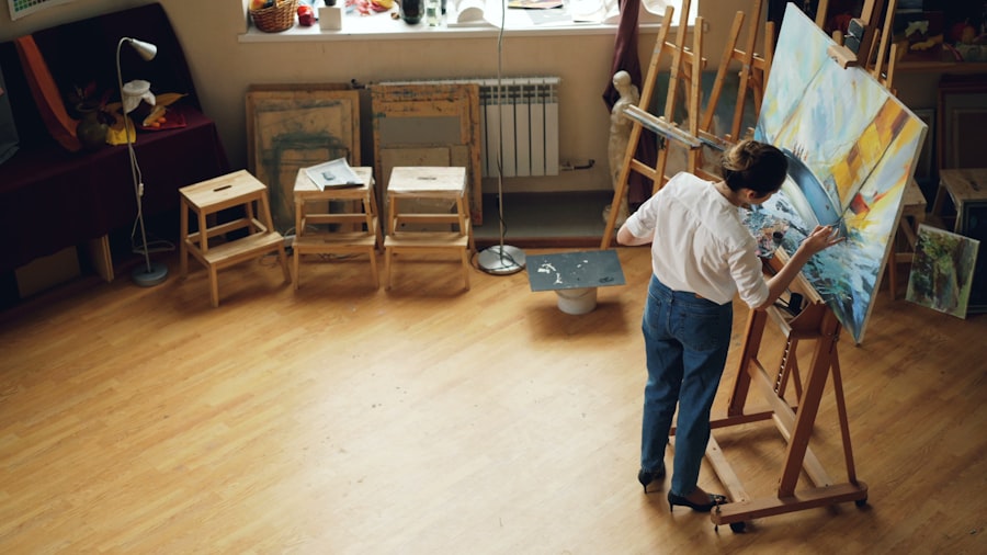 painted kitchen furniture