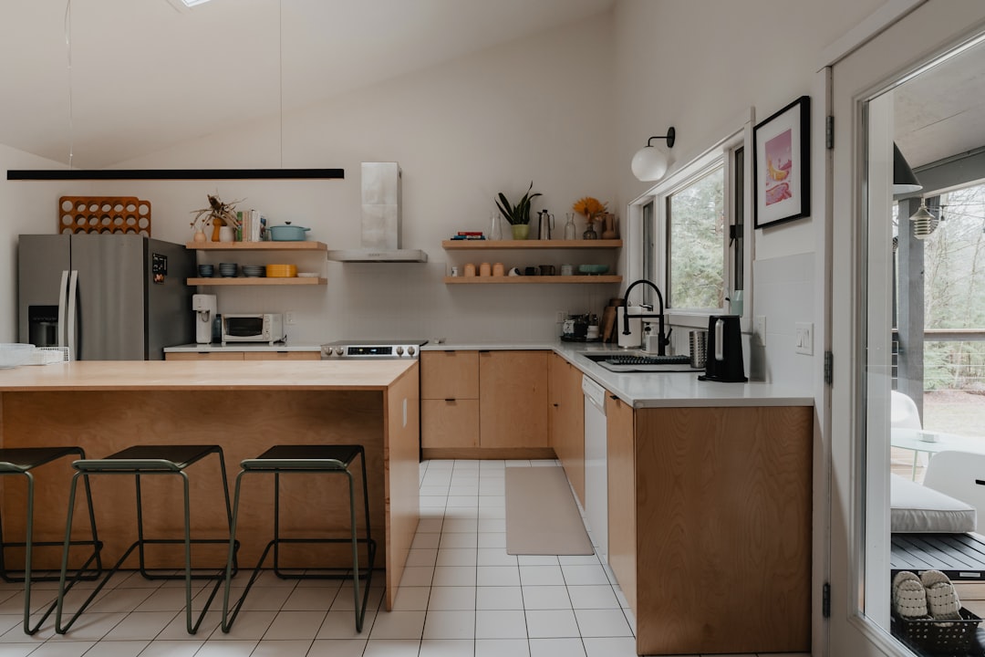 Photo straight kitchen