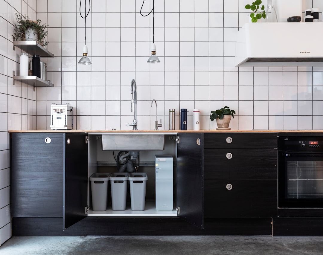 Photo cappuccino kitchen furniture