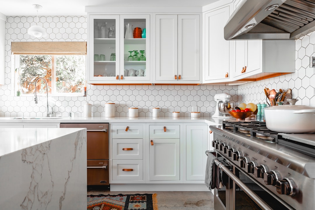 Photo kitchen cabinet