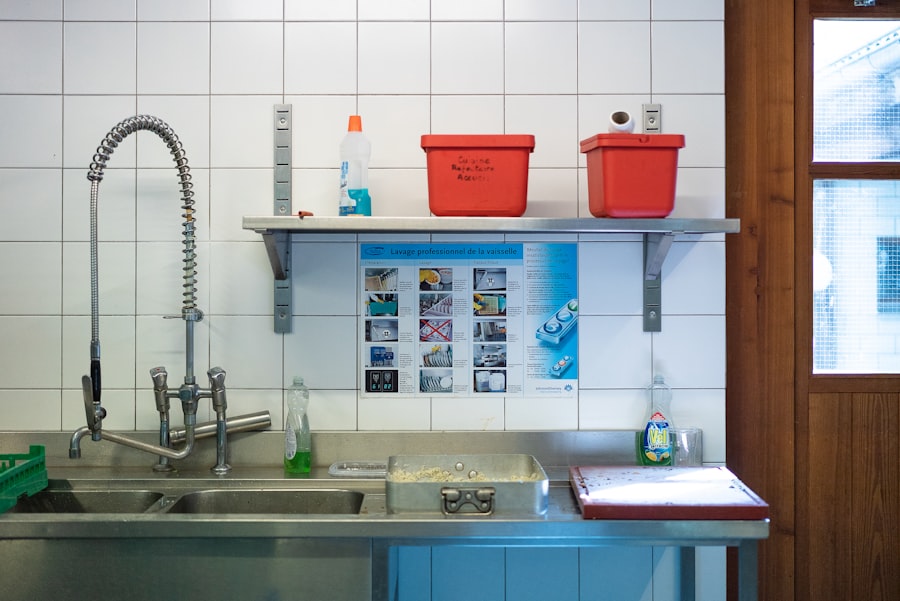 Photo sink cabinet