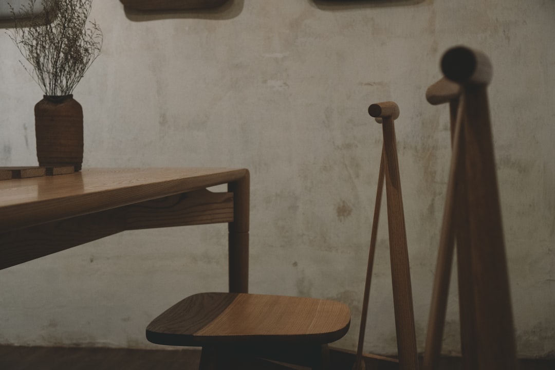 Photo used kitchen furniture