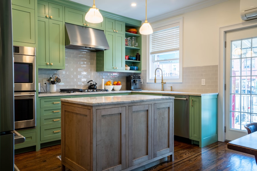 colorful kitchens