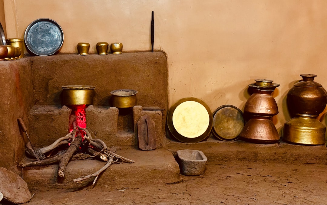Photo antique kitchen furniture
