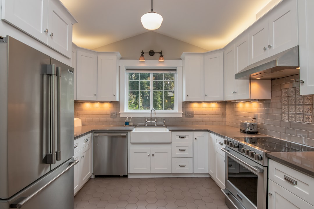 Photo kitchen cabinet