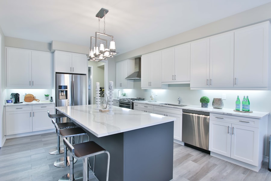 Photo kitchen cabinet
