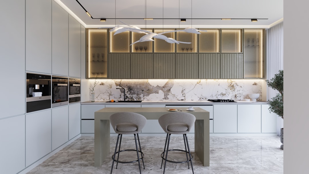Photo kitchen furniture design