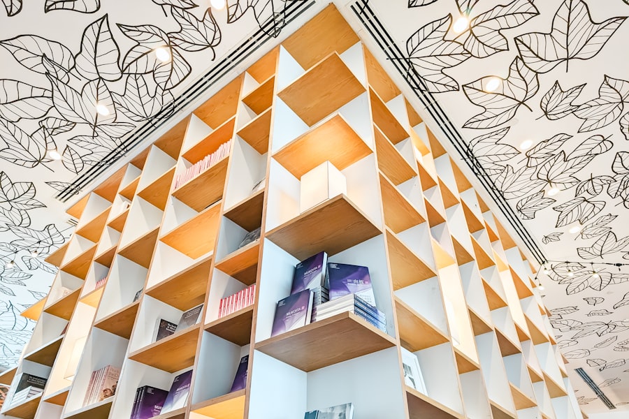 Photo custom shelving system design